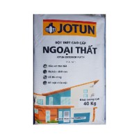 Bột trét tường ngoại thất Jotun Putty - xám 40kg