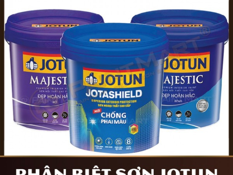 Cách nhận biết sơn Jotun thật hay giả