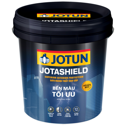 Sơn nước ngoại thất Jotun Jotashield Extreme bền màu tối ưu lon 5L