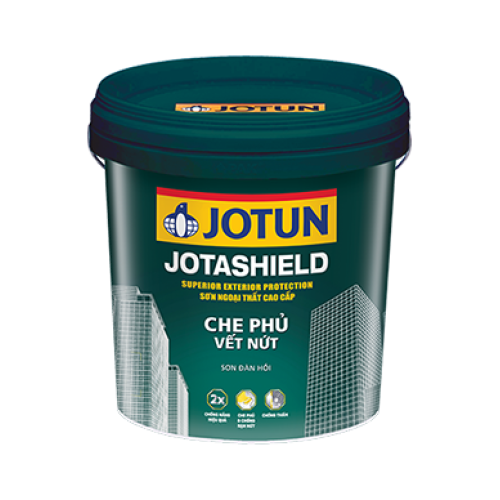 Sơn nước ngoại thất Jotun Jotashield Flex che phủ vết nứt lon 1L