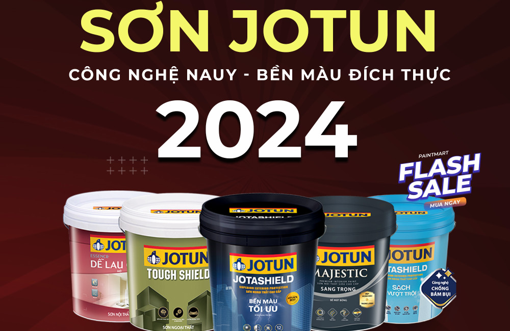 Bảng giá sơn Jotun mới cập nhật mới nhất 2024