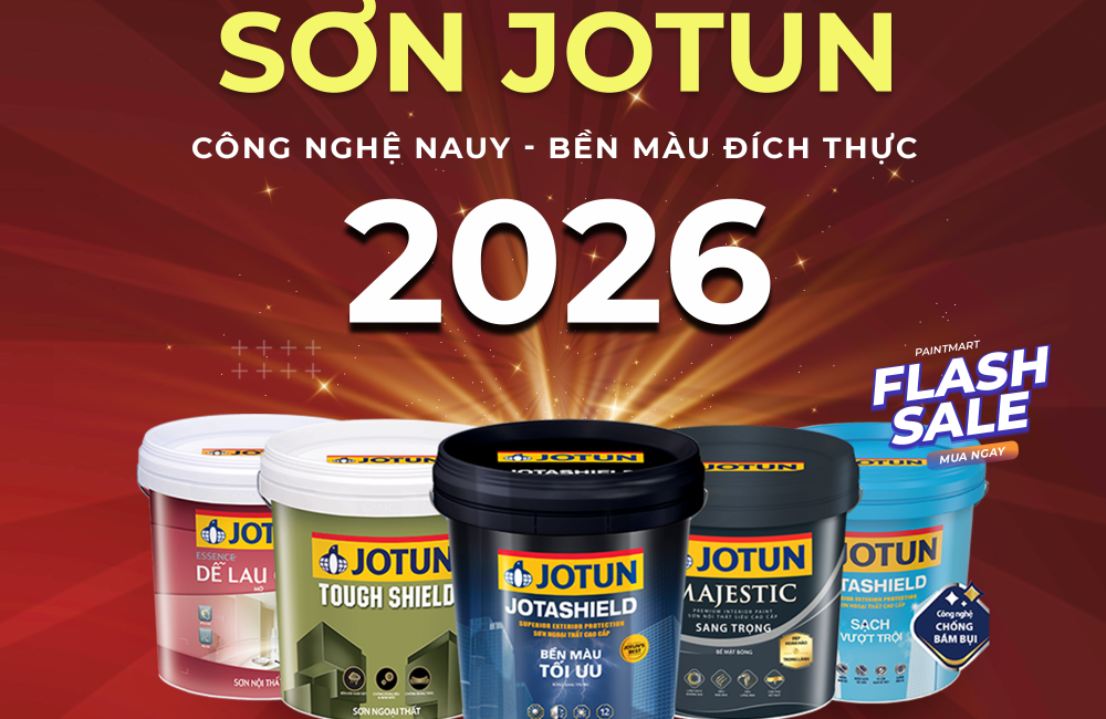 Bảng giá sơn Jotun mới cập nhật mới nhất 2026