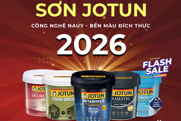 Bảng giá sơn Jotun mới cập nhật mới nhất 2026