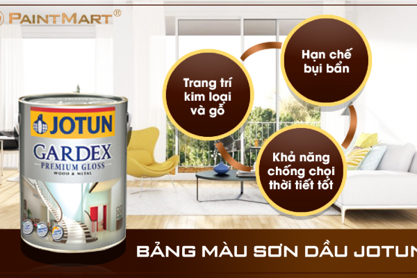 Bảng màu sơn dầu Jotun