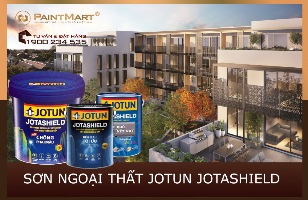 Đặc tính sơn ngoại thất Jotun Jotashield