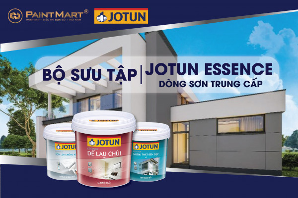 Sở hữu ngay combo trung cấp Jotun Essence cho bề mặt tường đẹp bền lâu