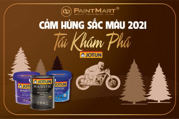 Bắt trọn bộ sưu tập màu sắc năm 2021 " TÁI KHÁM PHÁ" từ sơn Jotun