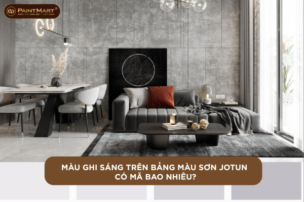 Màu ghi sáng sơn jotun có mã bao nhiêu ?