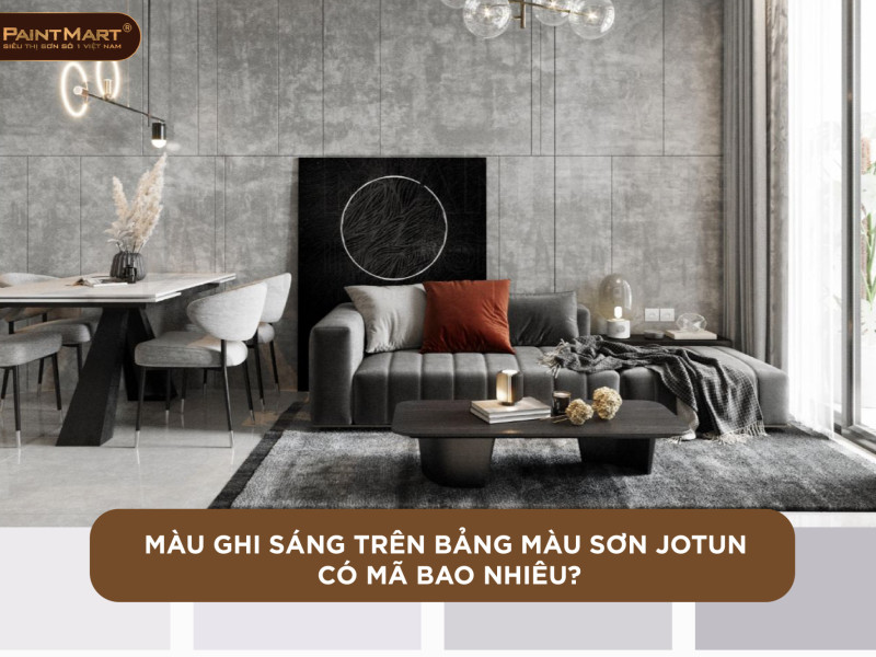 Màu ghi sáng sơn jotun có mã bao nhiêu ?