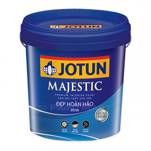 Sơn nội thất Jotun Majestic đẹp hoàn hảo bóng thùng 15L