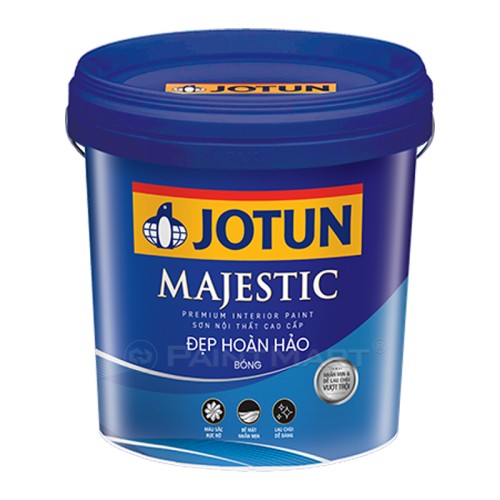 Sơn nội thất Jotun Majestic đẹp hoàn hảo bóng lon 1 lít