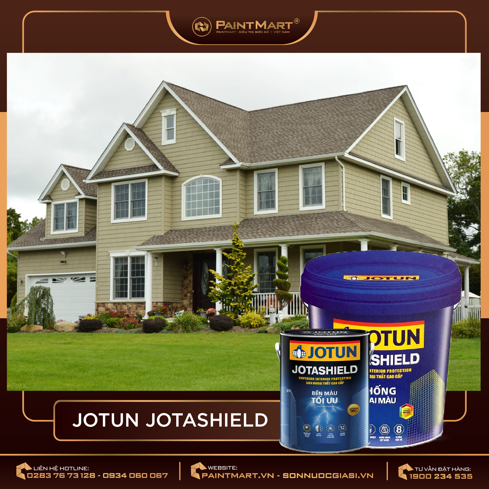 Sơn ngoại thất Jotun Jotashield