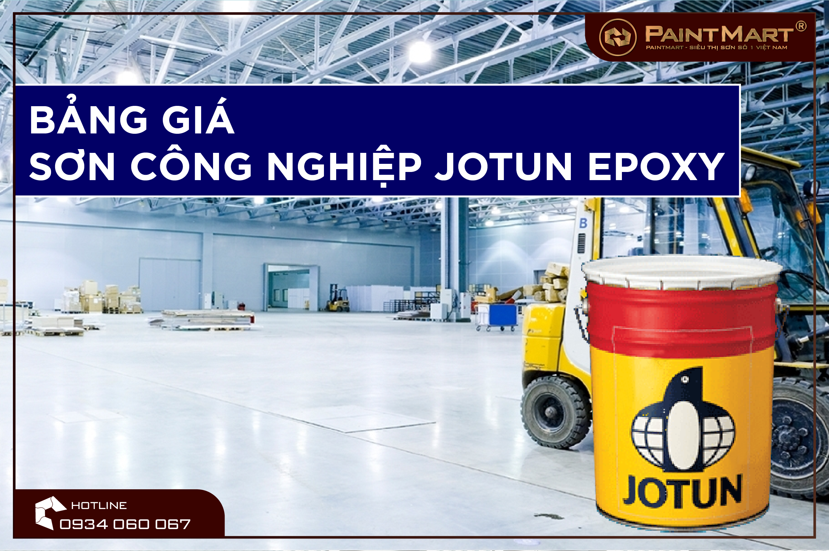 Bảng báo giá sơn công nghiệp jotun epoxy năm 2020 